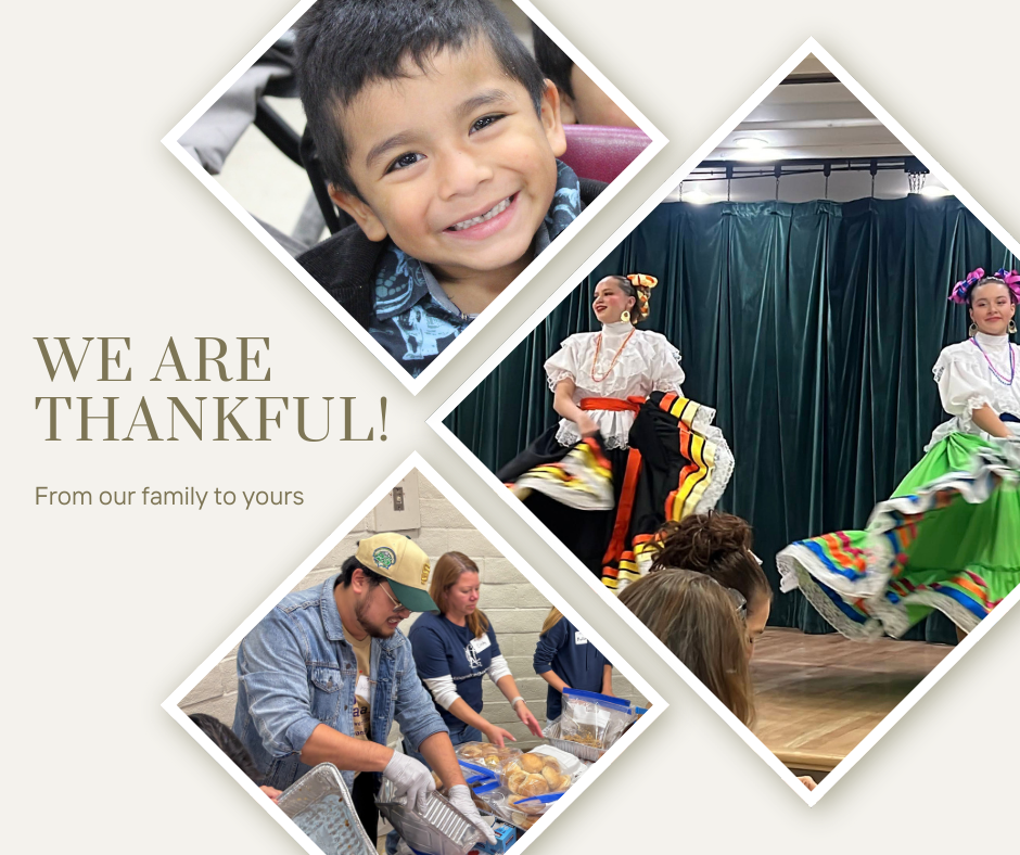 We are thankful!