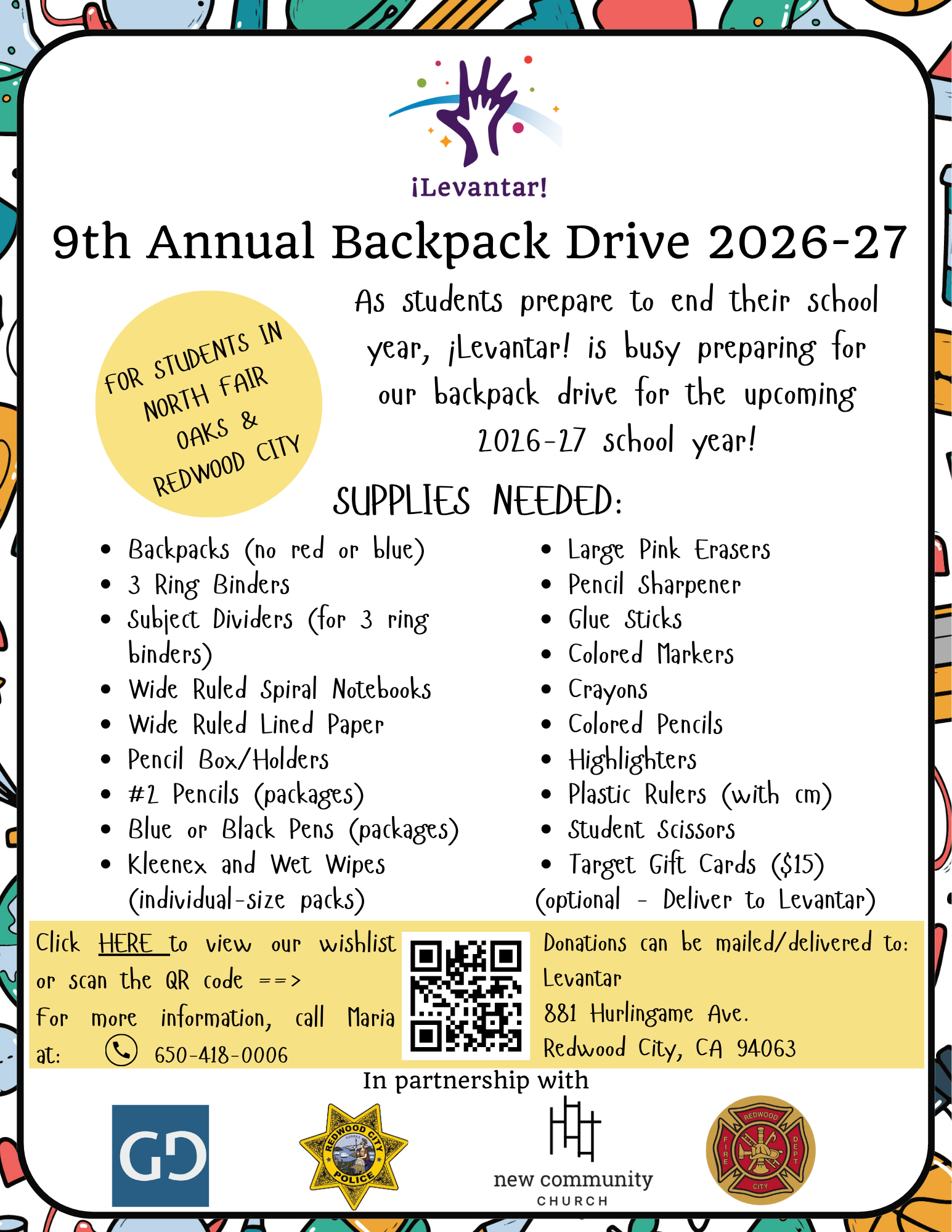 Backpack drive